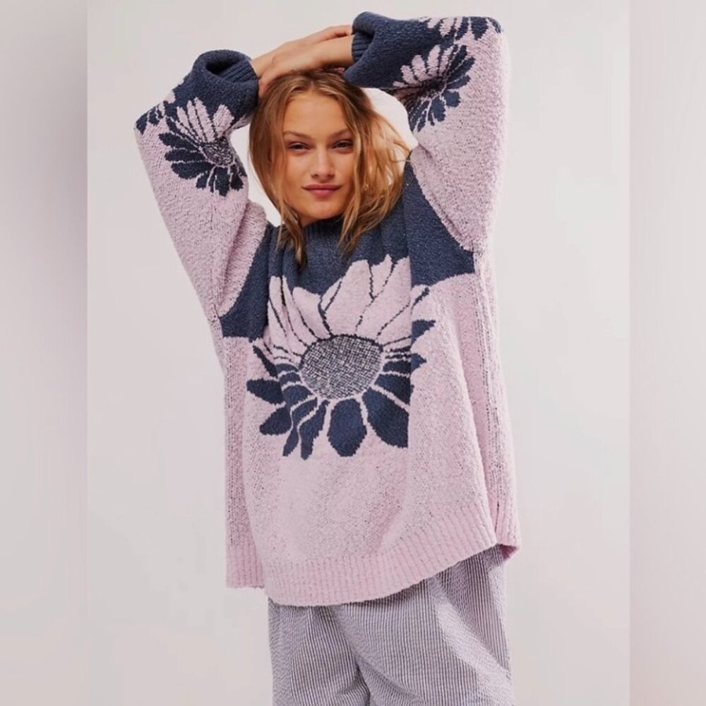 NWT Free People In Bloom Sweater Size Large